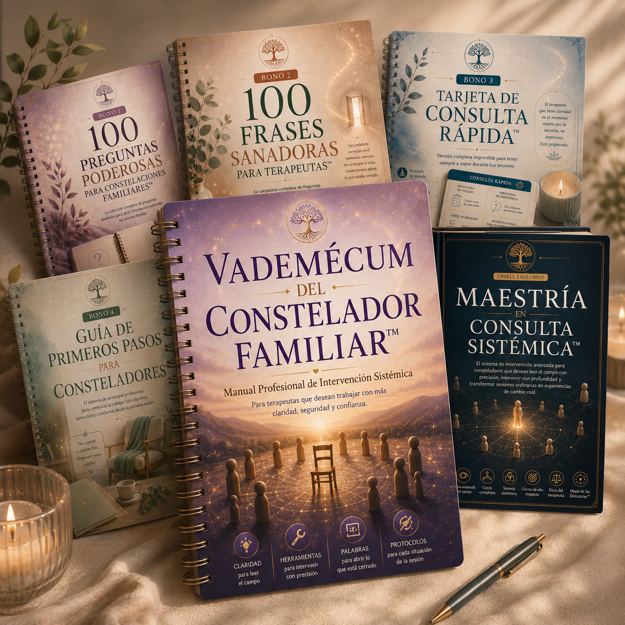 Constelaciones Familiares + Maestria en consulta